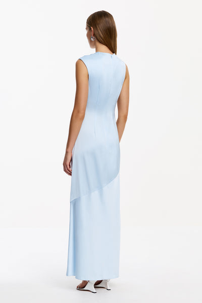aqua floral mesh maxi dress be right there mesh dress // blue *zoco exclusive* xlarge
