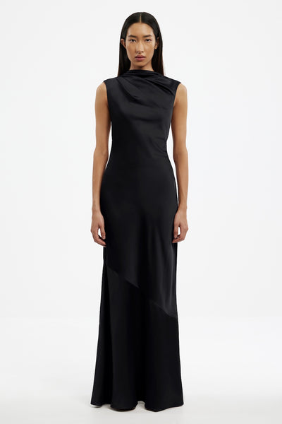 Lana Maxi Dress in Black 6