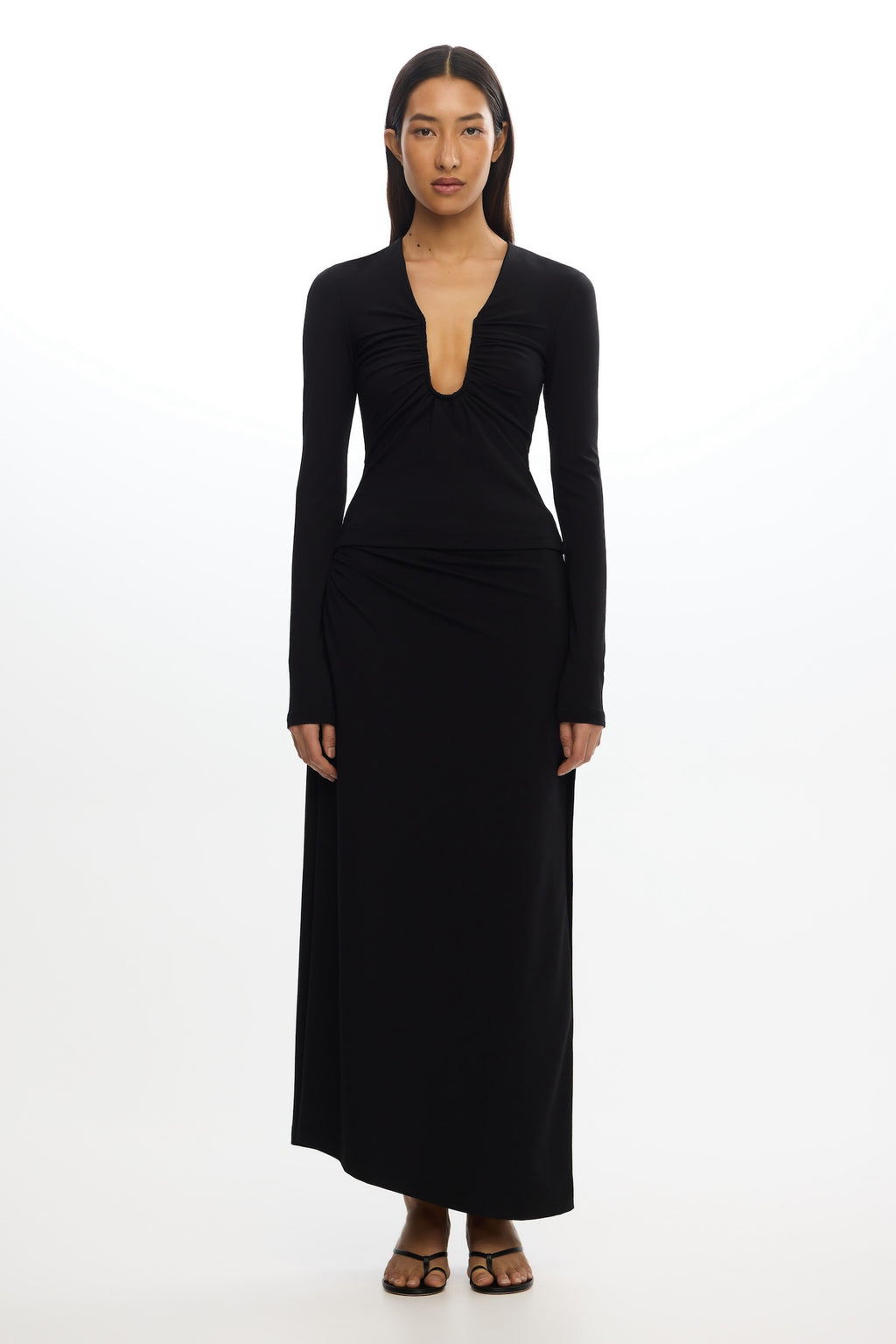 CORE SD250493S_SHELBY_MAXI_SKIRT BLACK 1