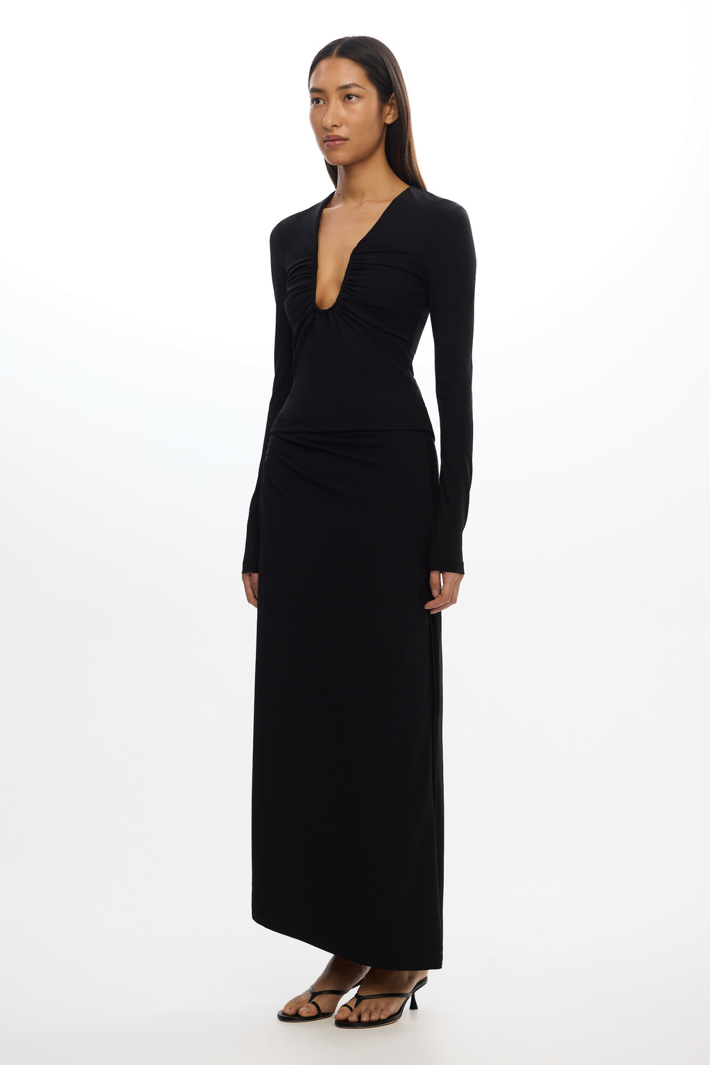 CORE SD250493S_SHELBY_MAXI_SKIRT BLACK 2