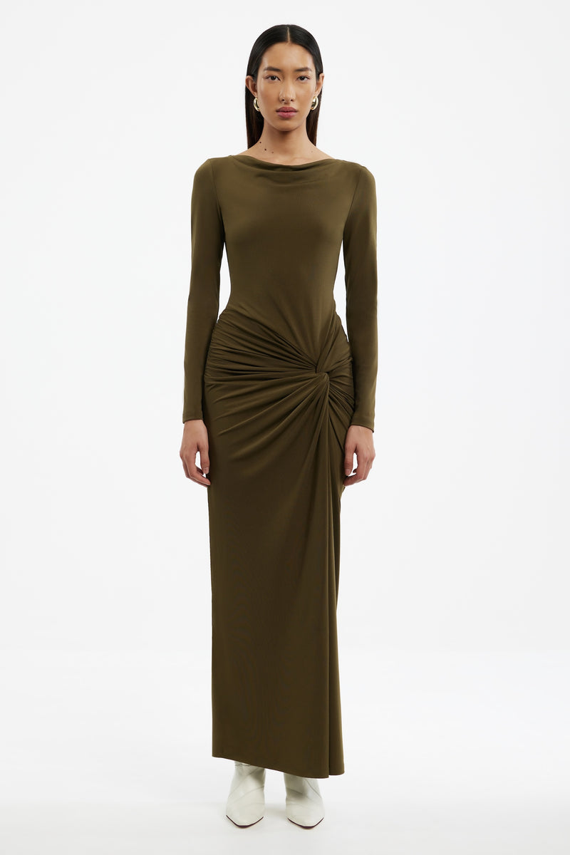 CORE-SD250739D_SARLYN_LONG_SLEEVE_MAXI_DRESS-KHAKI-1_c1ce9c8e35a7404b808f0aa5da6fc8bbjpg