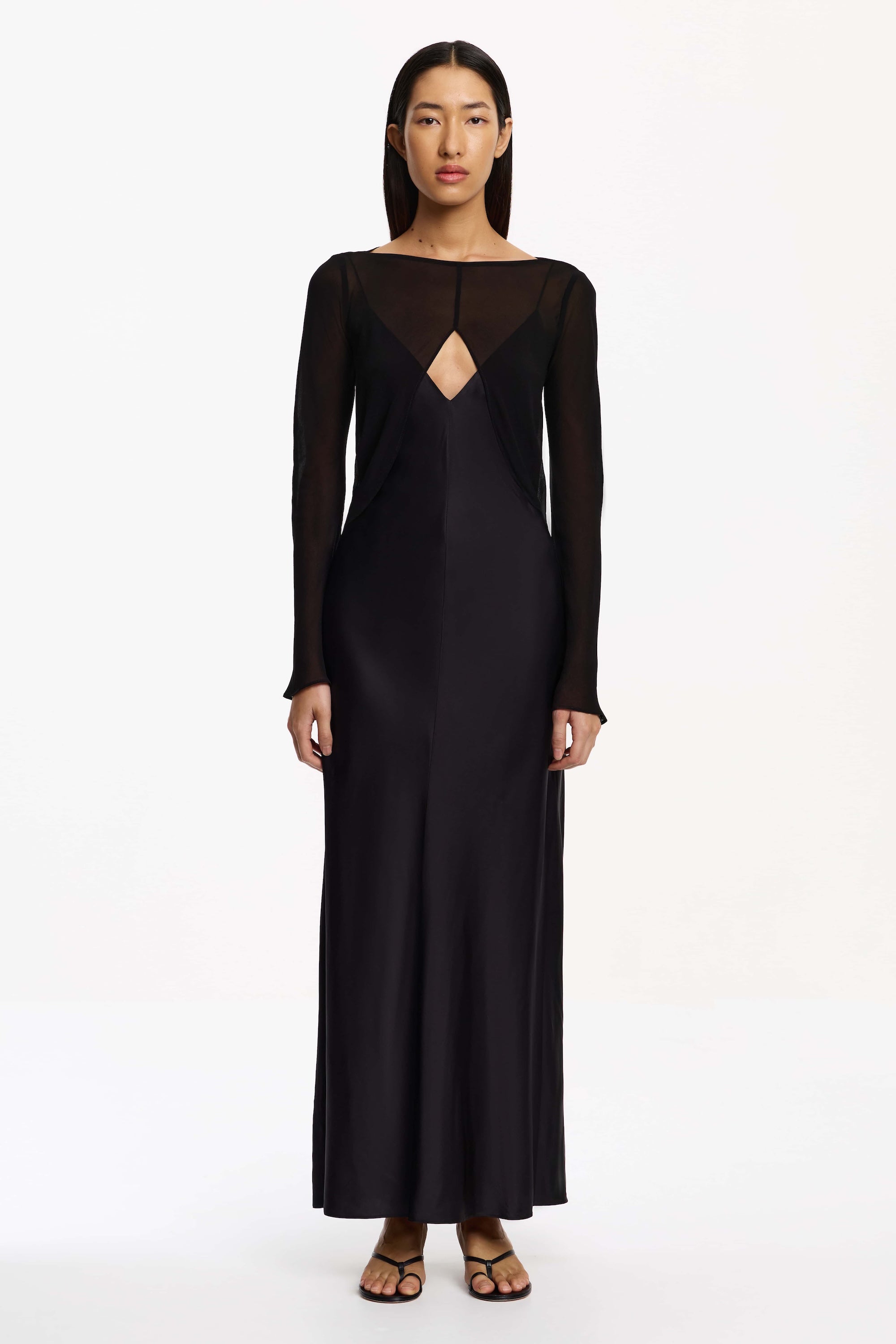 Eevie Long Sleeve Maxi Dress