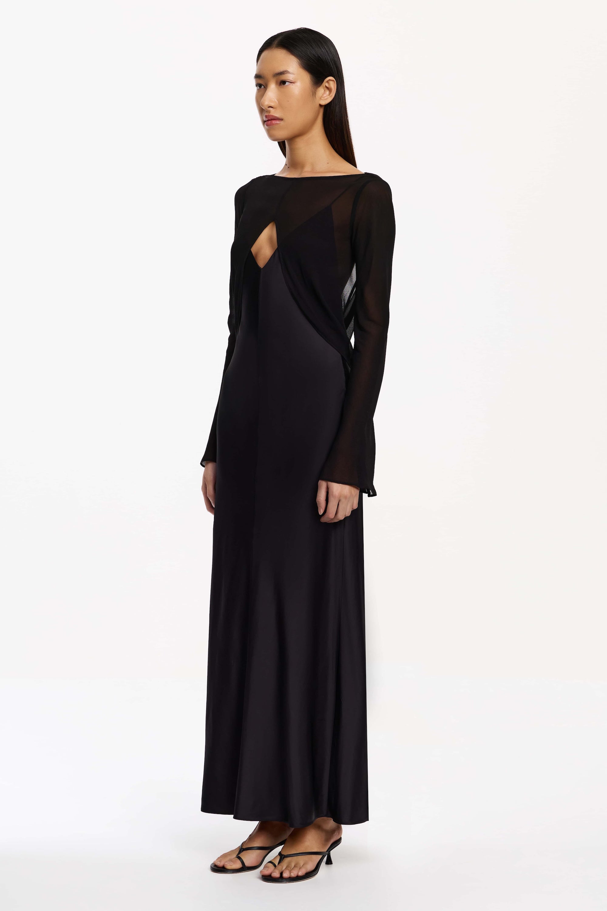 Eevie Long Sleeve Maxi Dress
