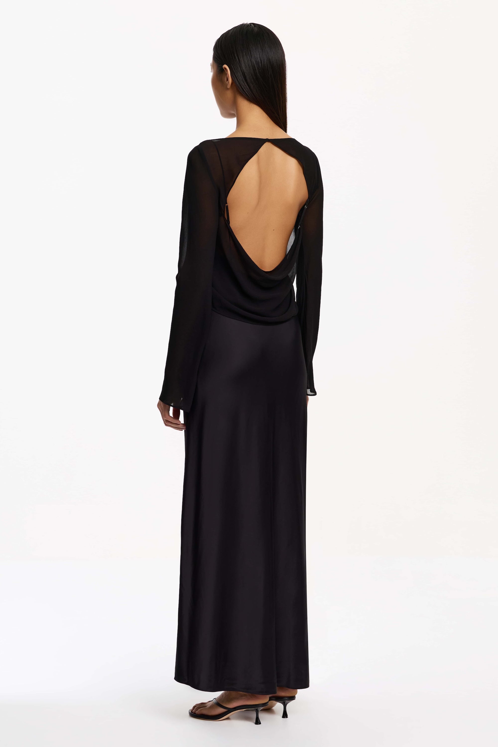 Eevie Long Sleeve Maxi Dress