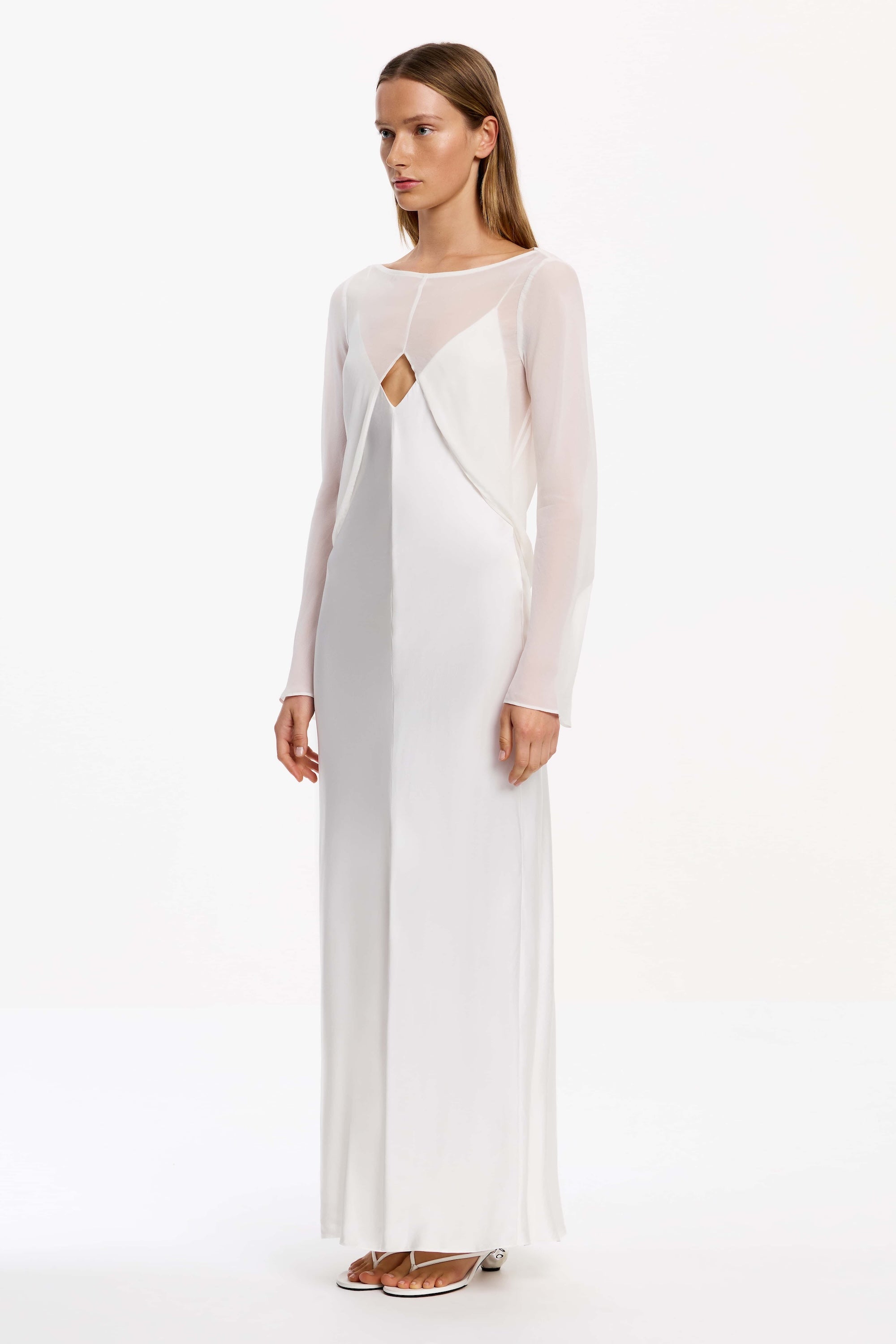 Eevie Long Sleeve Maxi Dress
