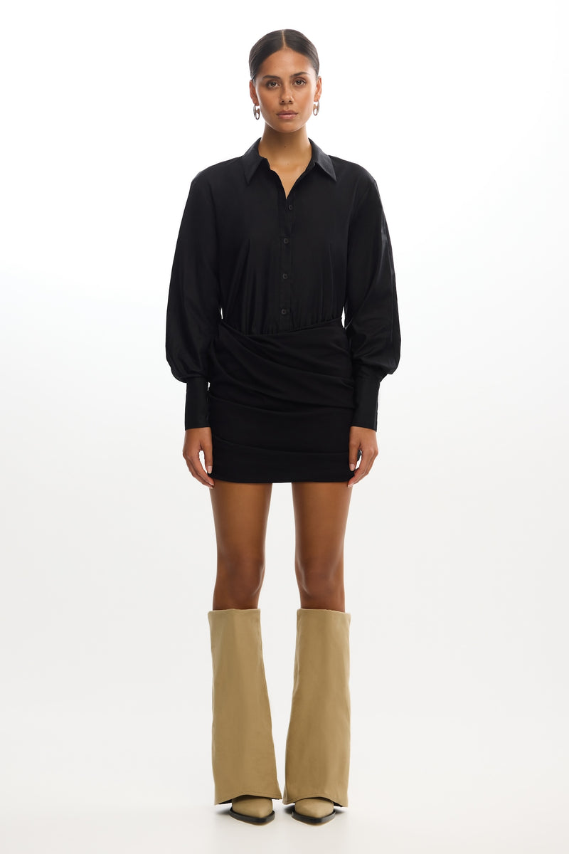 ariya mini dress Ariya Gold Mini Dress Coveted Club