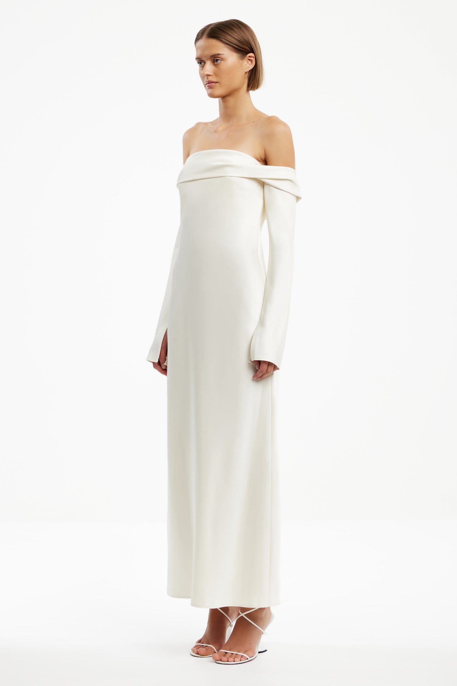 NADIA LONG SLEEVE MAXI DRESS