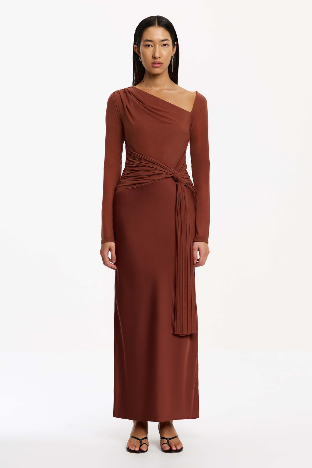 London Long Sleeve Maxi Dress