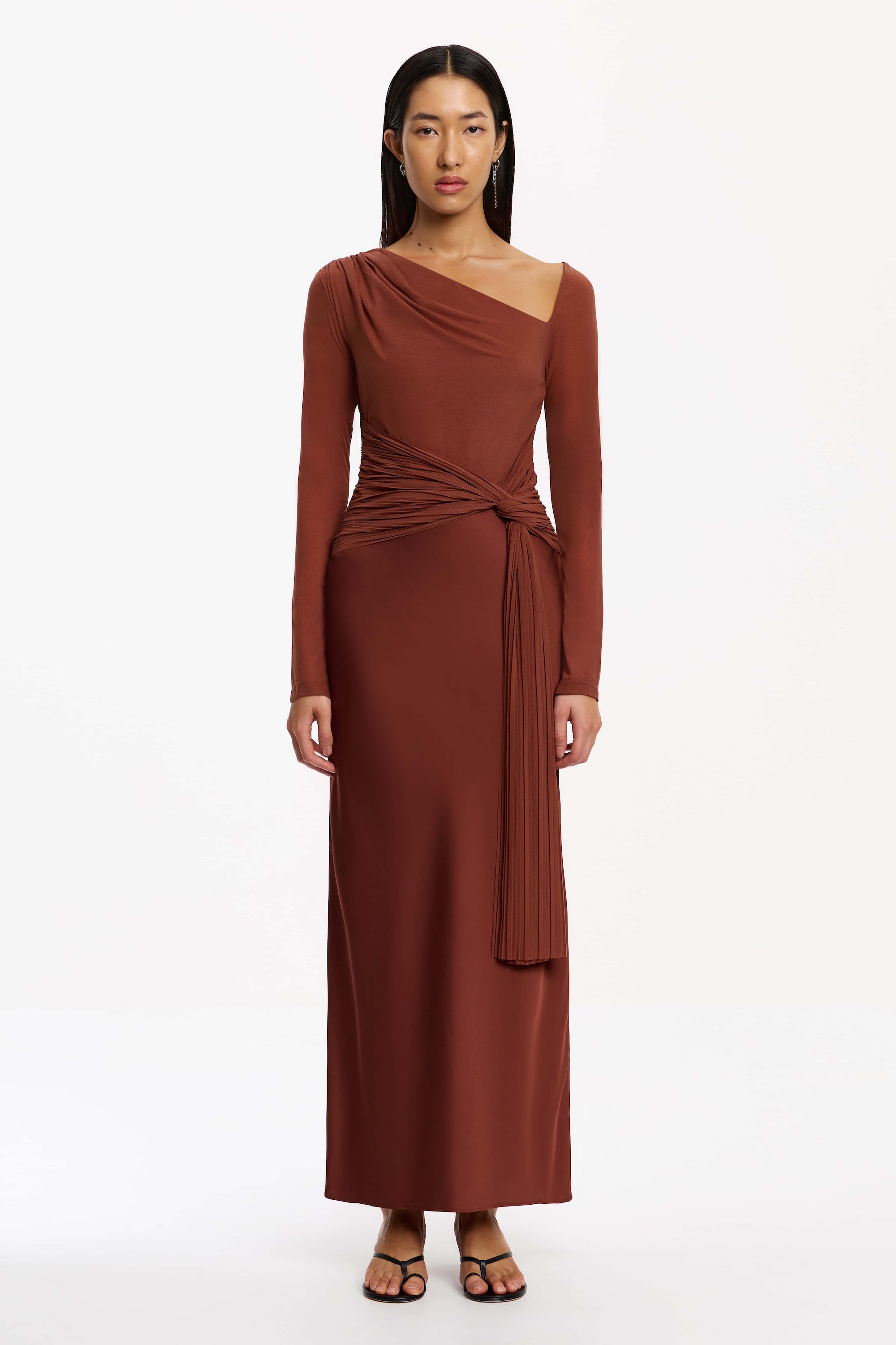 London Long Sleeve Maxi Dress