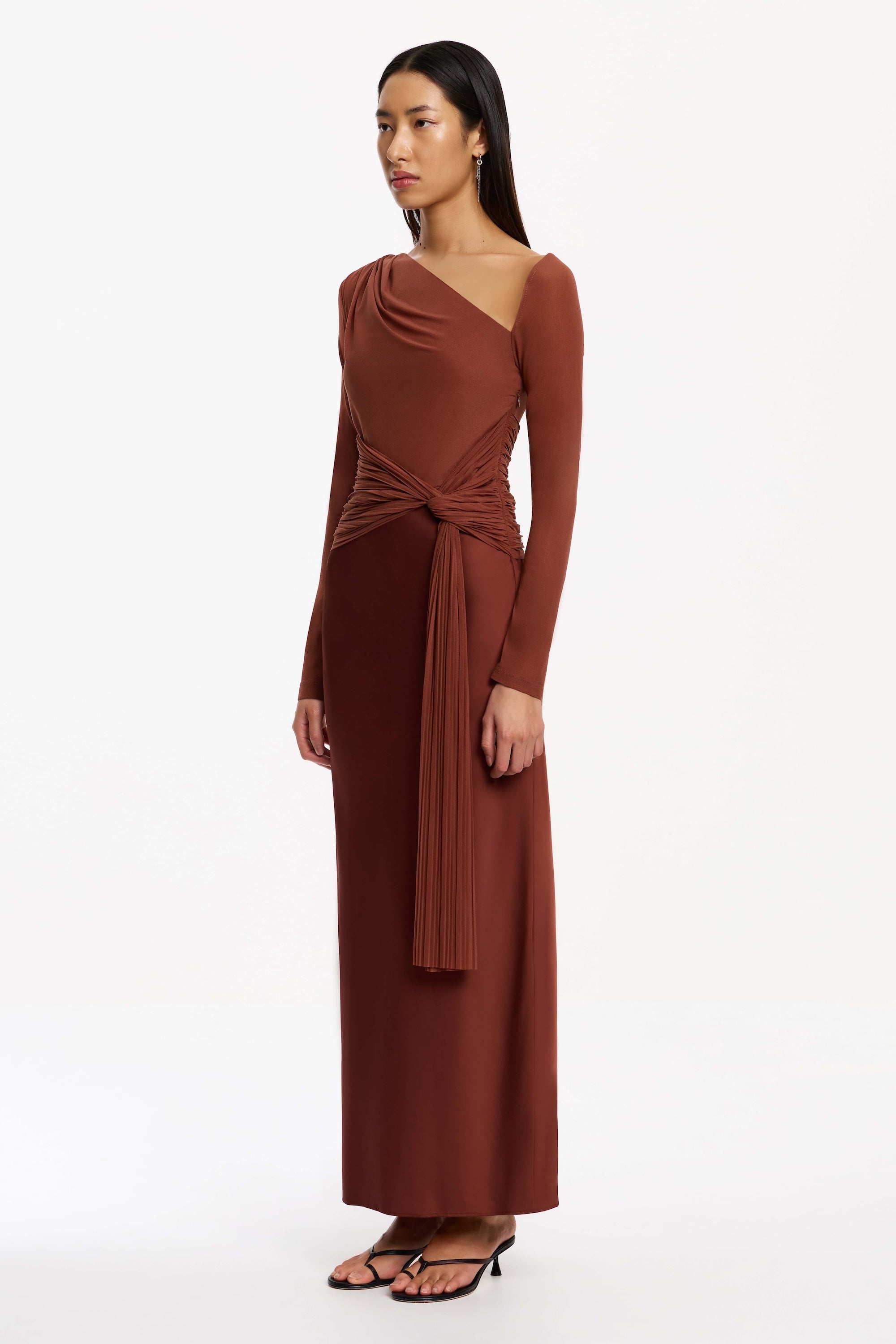 London Long Sleeve Maxi Dress