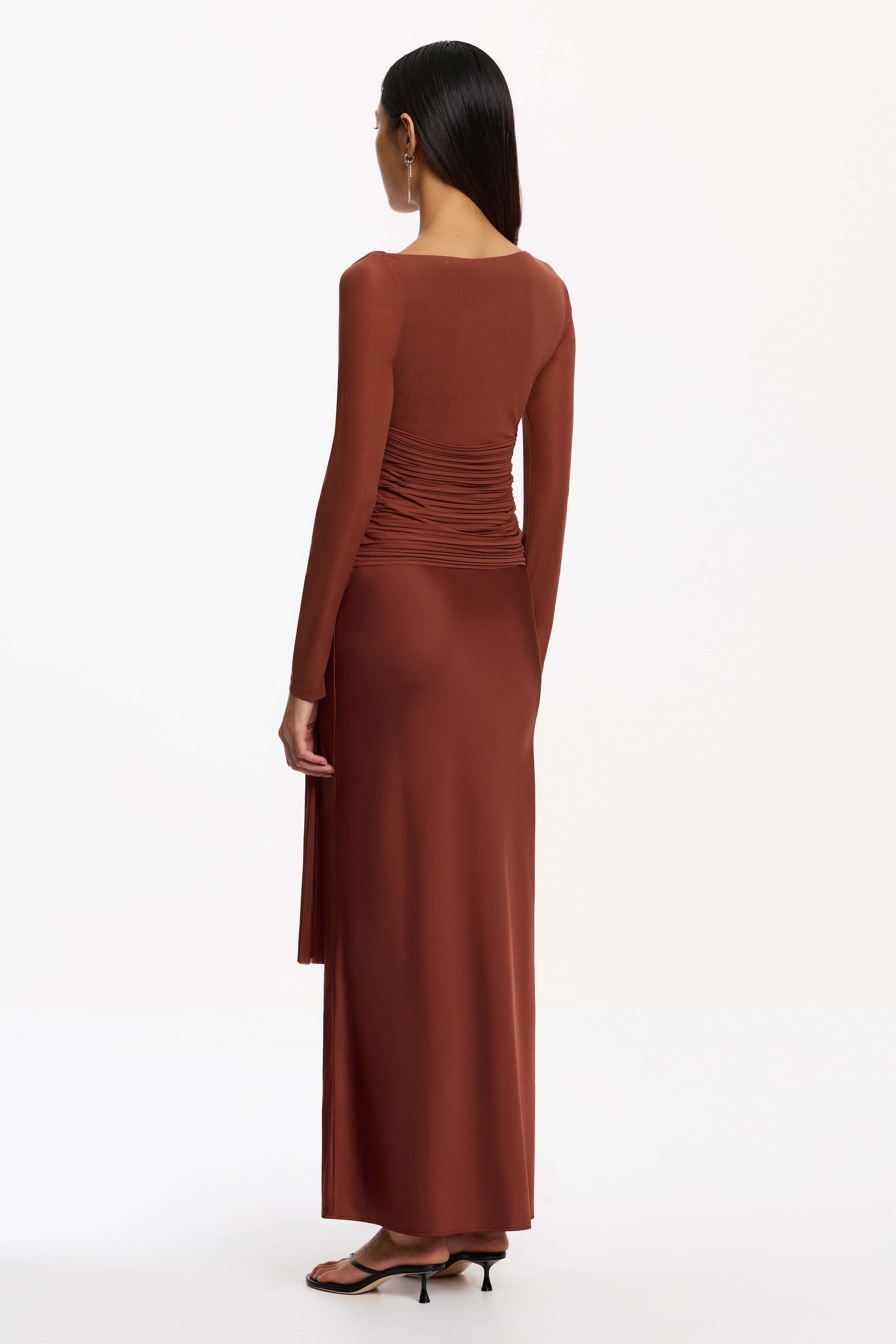 London Long Sleeve Maxi Dress