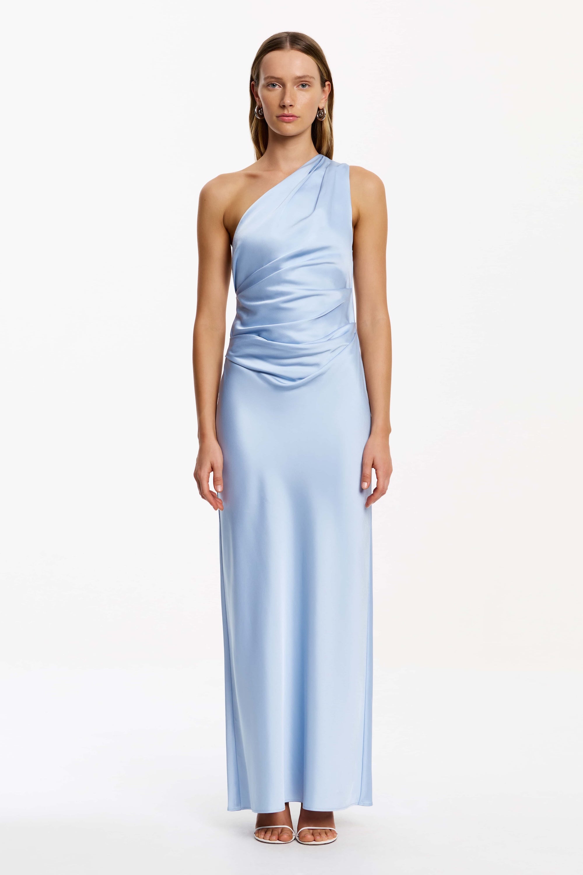 Angela One Shoulder Maxi Dress