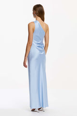 angela women's one shoulder dress Angela One Shoulder Maxi Dress - Citron