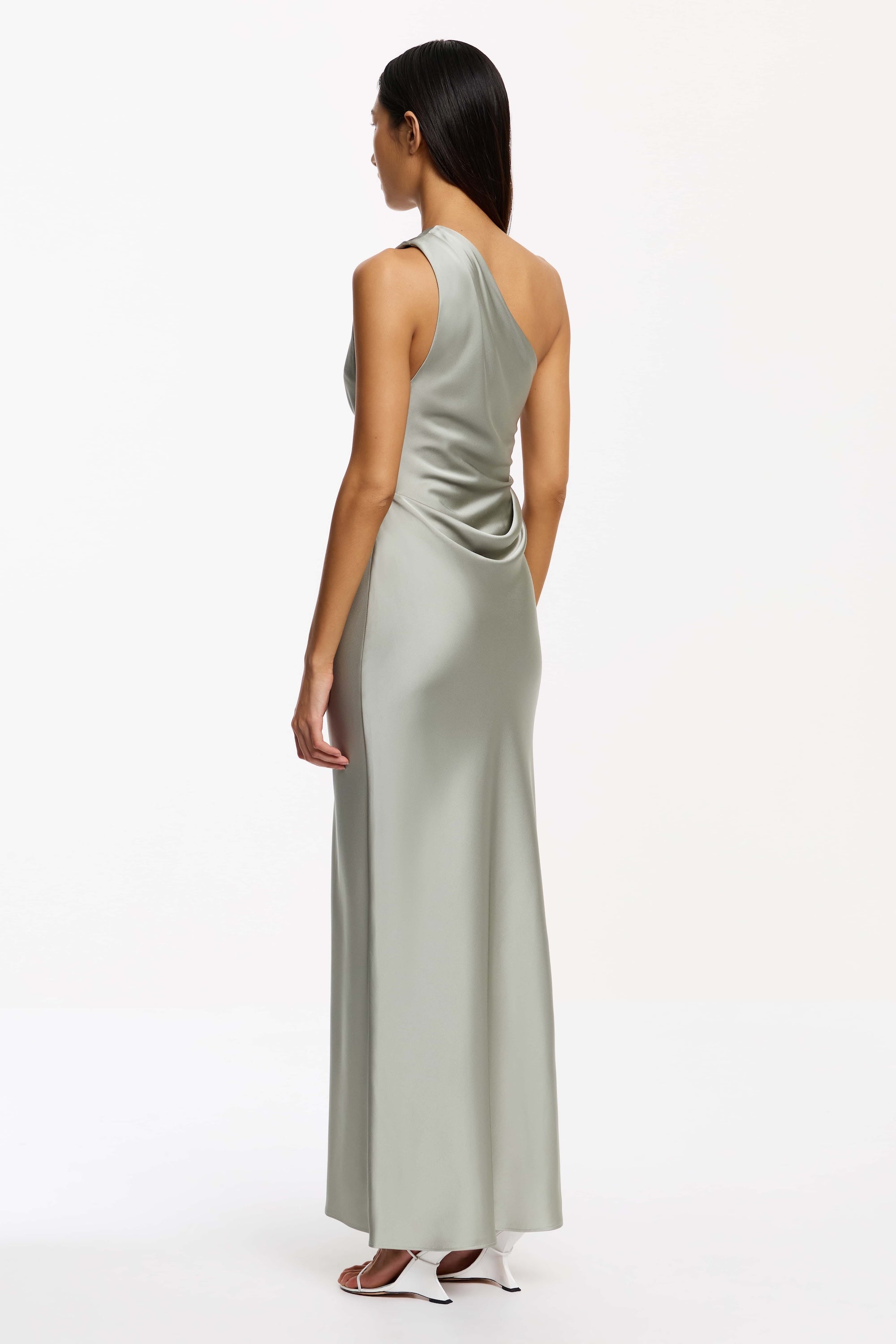 Angela One Shoulder Maxi Dress