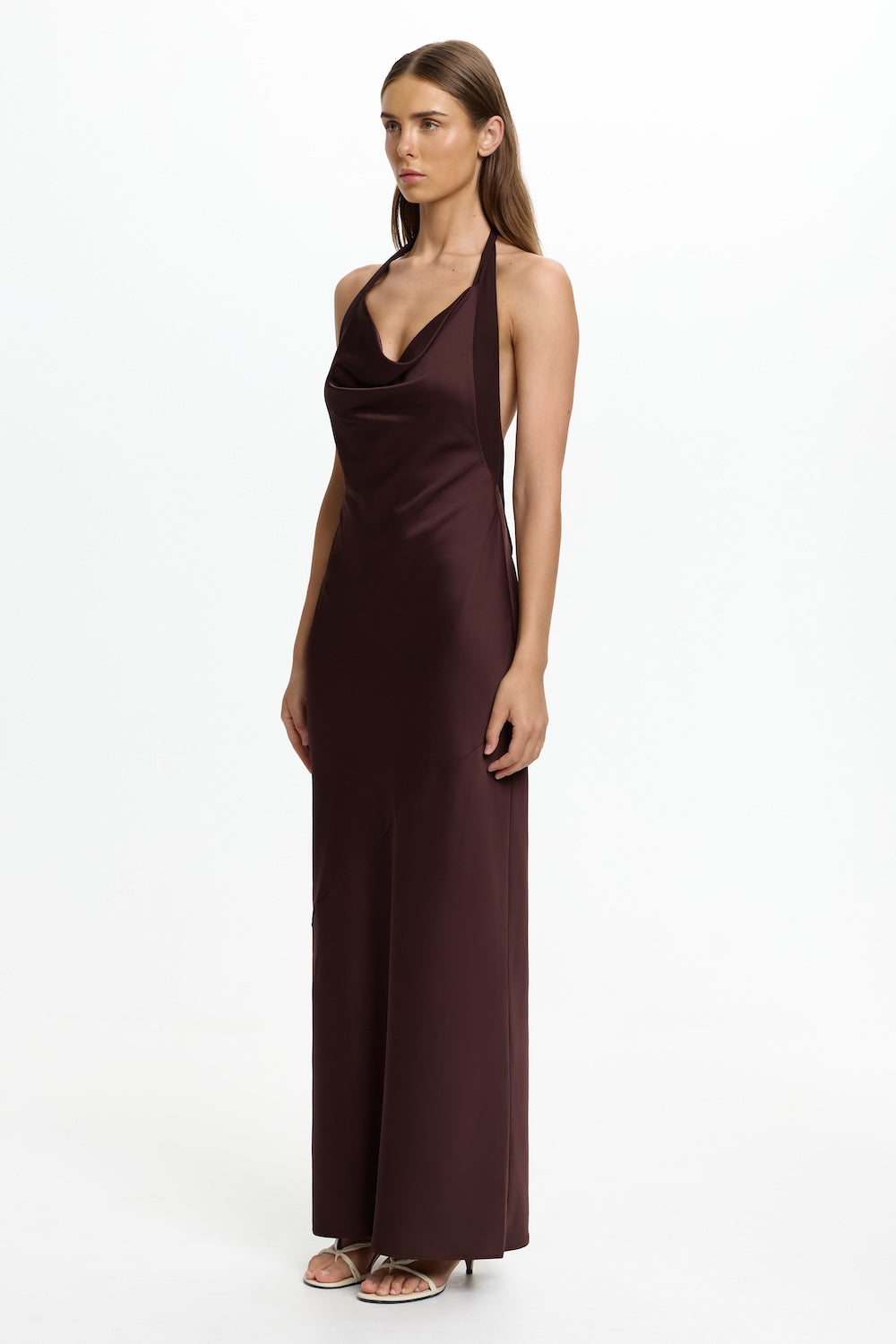 Devlyn Halter Maxi Dress