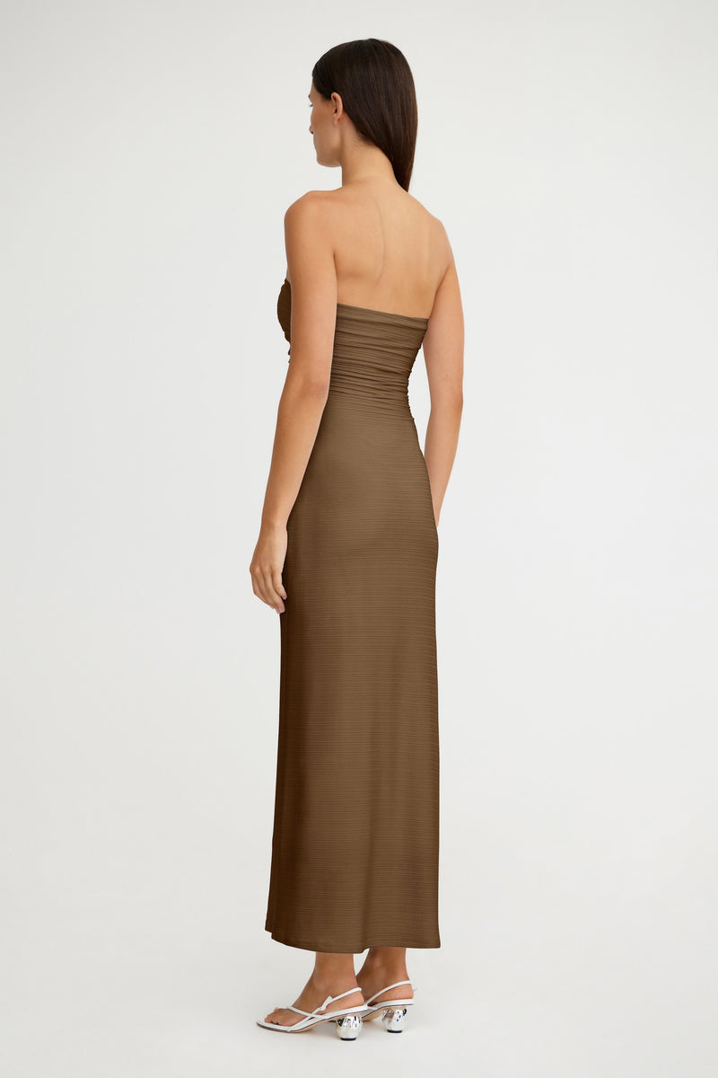 CORALIE STRAPLESS DRESS