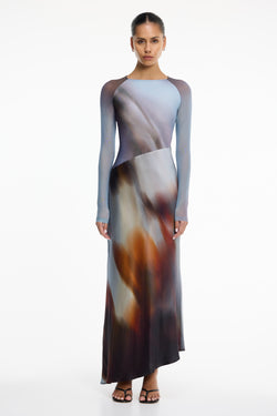 SOFIYA LONG SLEEVE MAXI DRESS