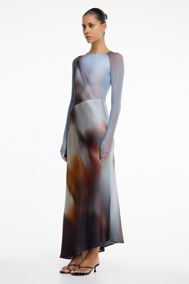 SOFIYA LONG SLEEVE MAXI DRESS