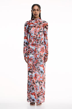 NIDA LONG SLEEVE DRESS