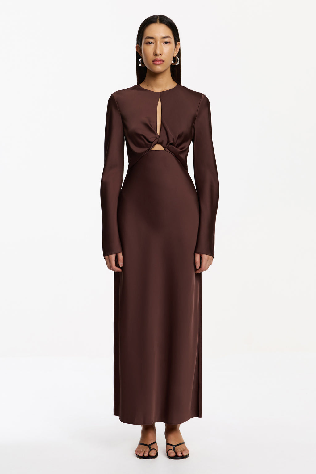 SO ONLINE AU Women's Chocolate Midi Dress, AU16 US12
