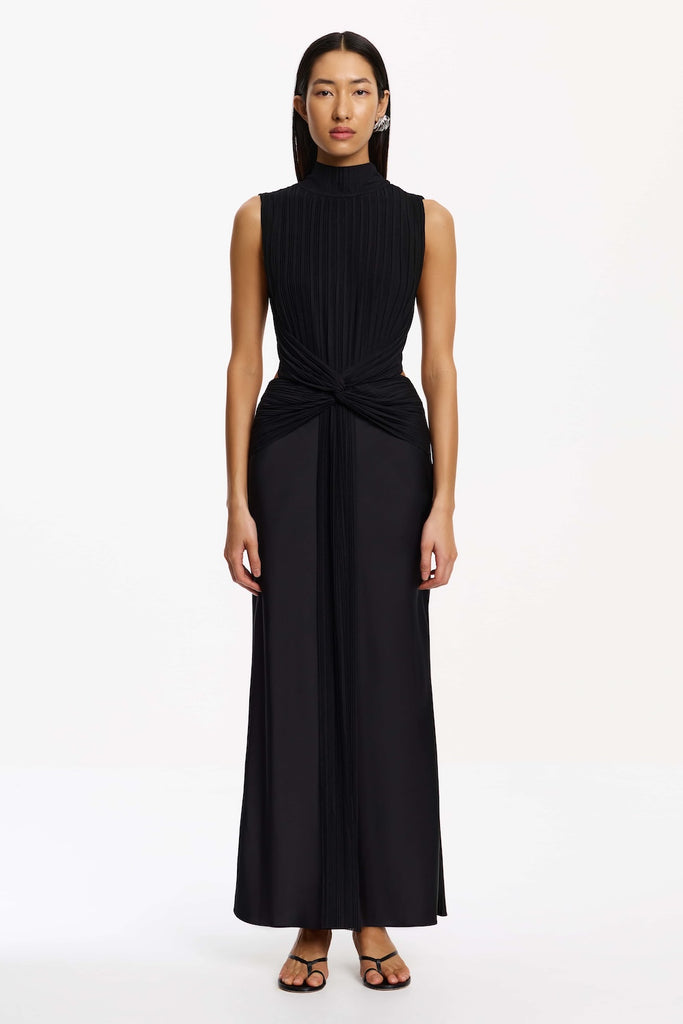 gold maxi dress Lillie Sequin Maxi Dress-Gold S