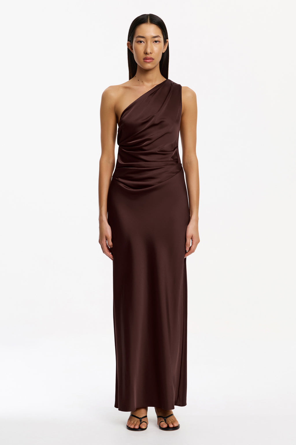 Angela One Shoulder Maxi Dress