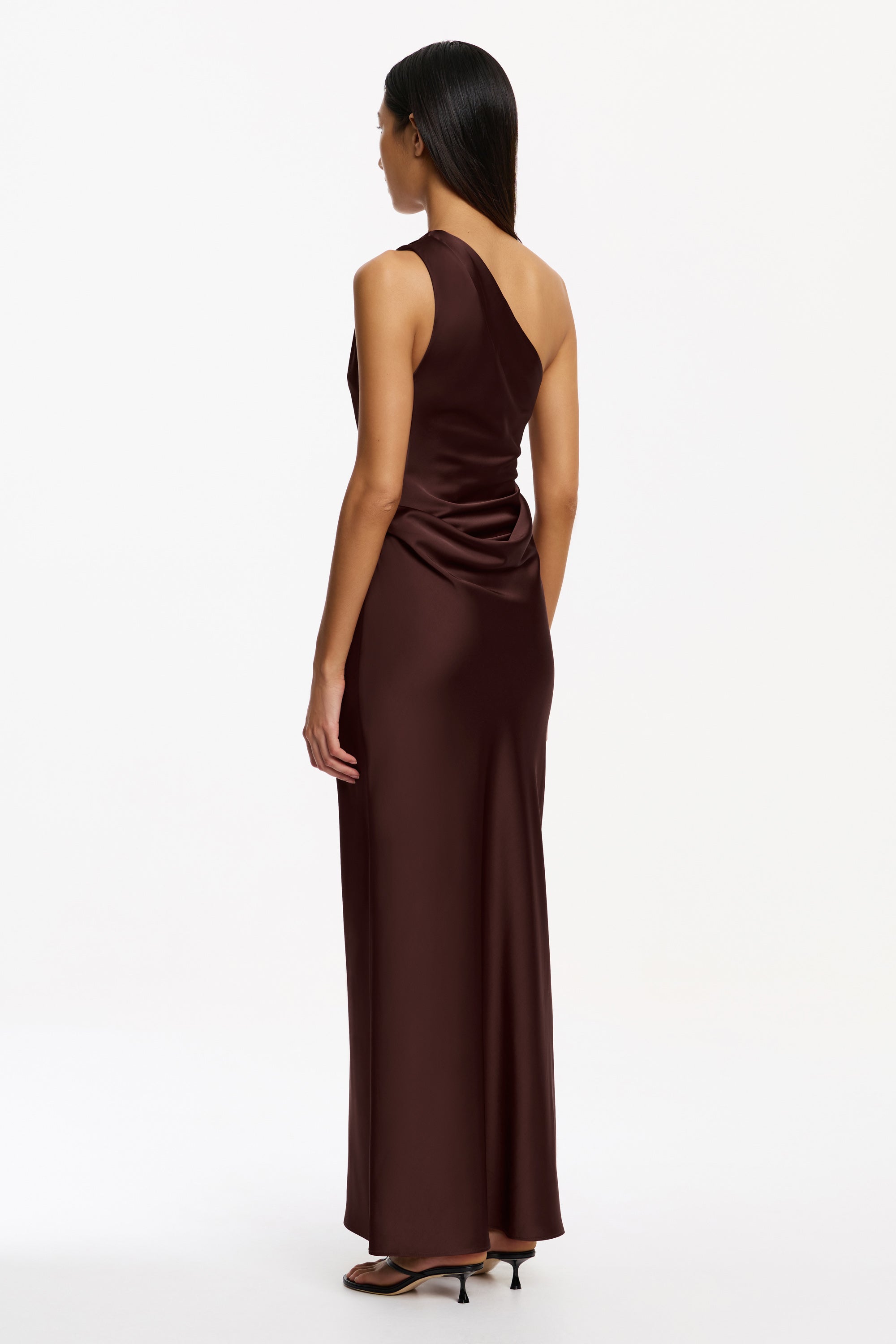 Angela One Shoulder Maxi Dress