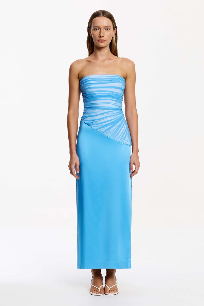 ARYN STRAPLESS MAXI DRESS