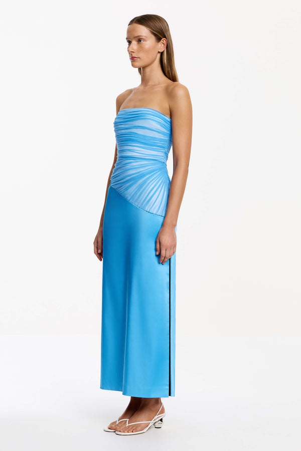 ARYN STRAPLESS MAXI DRESS