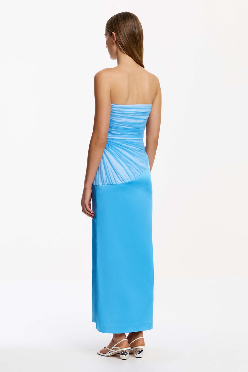 ARYN STRAPLESS MAXI DRESS