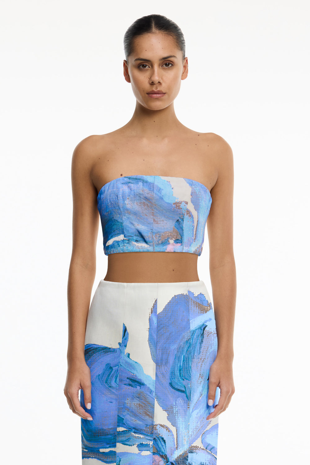 D1-SU260146T_RUMI_STRAPLESS_TOP-SPLICED_BLOOM-1