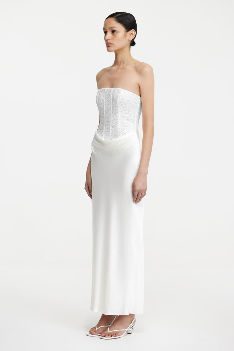 SOFIYA STRAPLESS MAXI DRESS