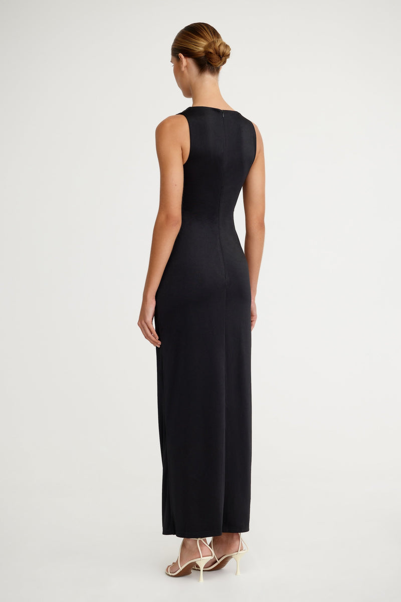 delphine midi dress Delphine Midi Dress in Sky/Tomato Medium
