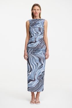 WHITNEY MIDI DRESS