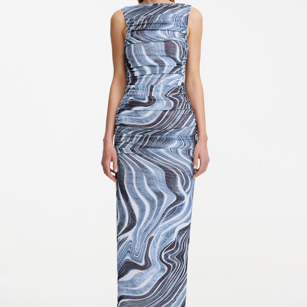 significant other whitney midi dress Significant Other Whitney Midi Dress In Yellow