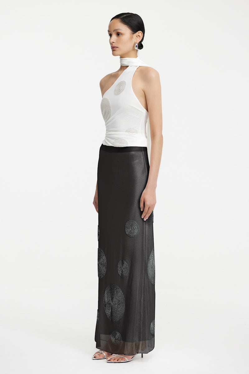 D1_SS250190S_CHELSEA_SKIRT CHARCOAL 2