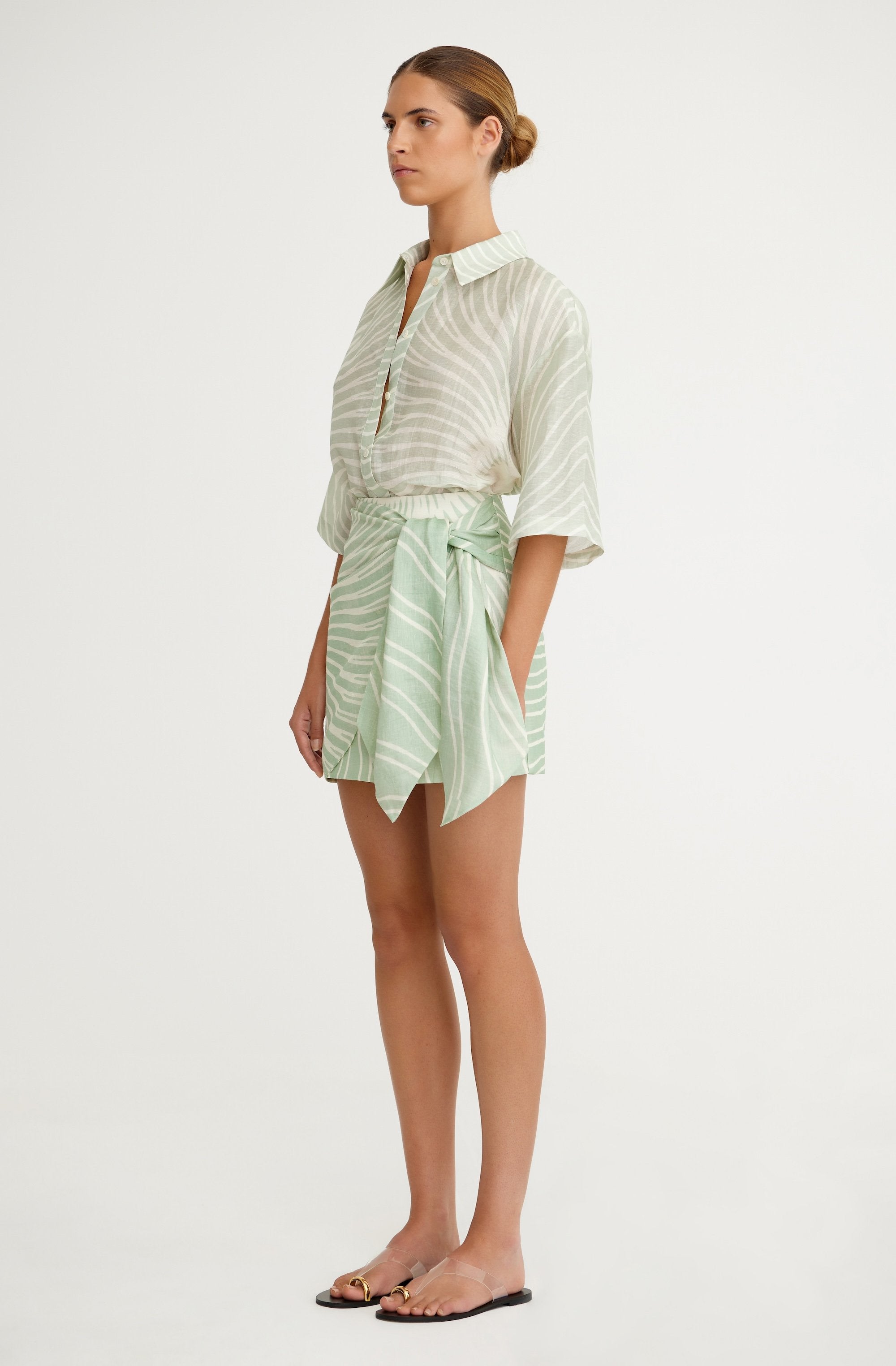 Celeste Skirt Eggshell