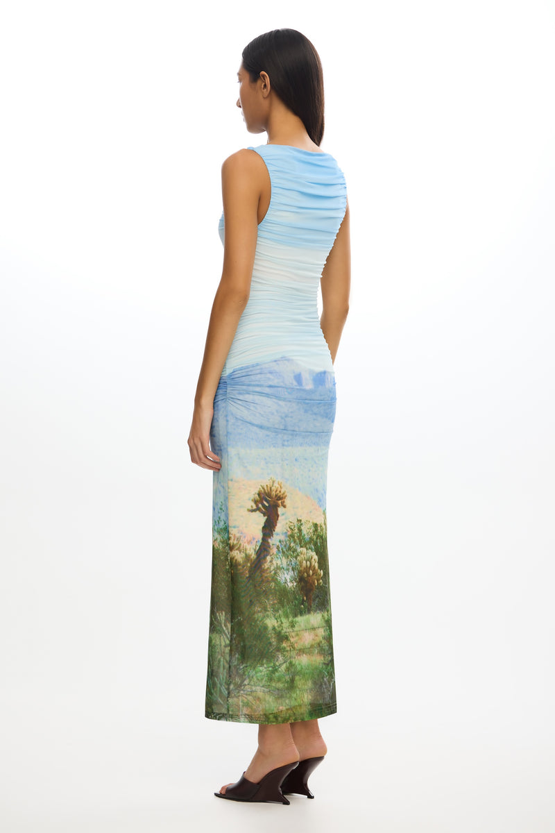 arizona maxi dress LEXIE MAXI DRESS - ARIZONA CHOC