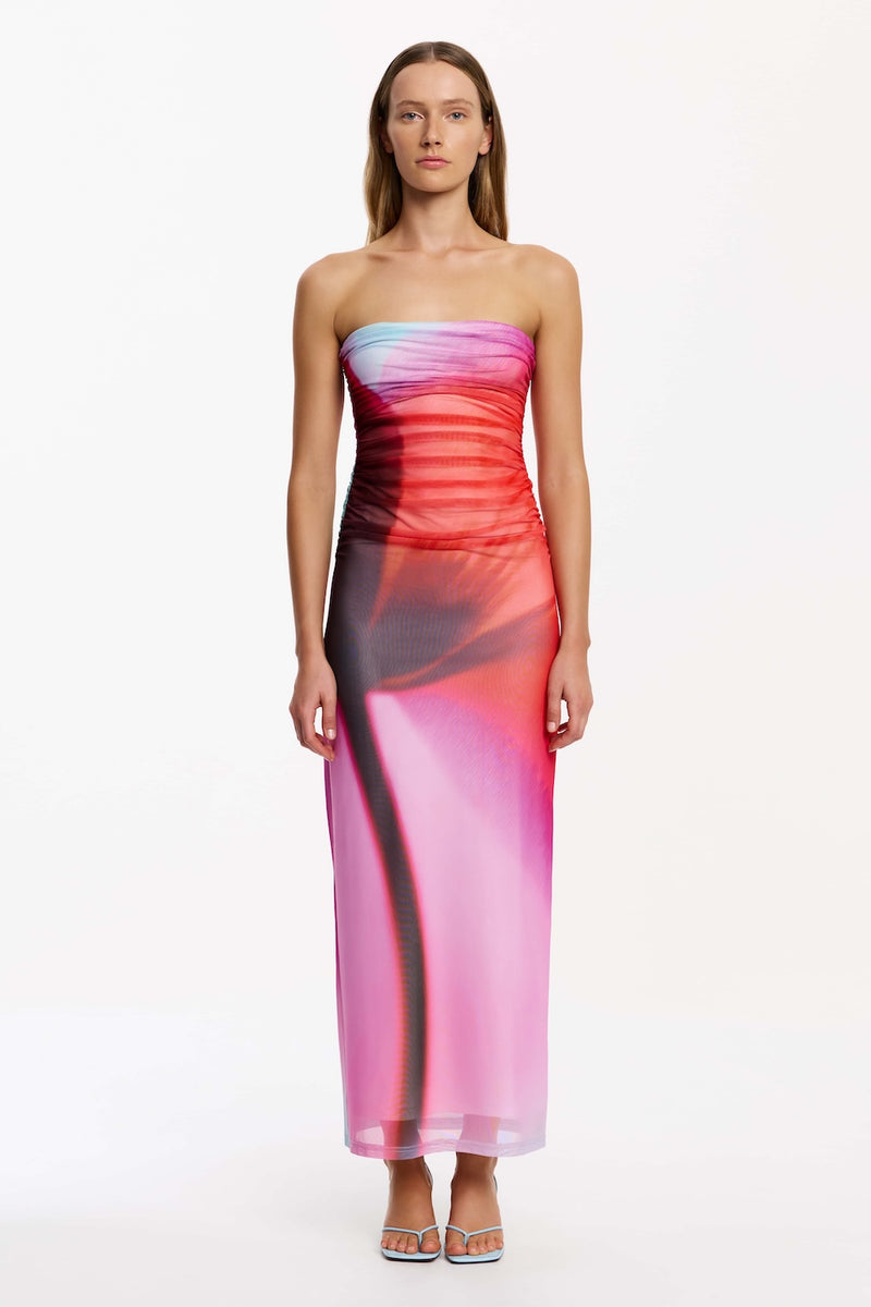 SURA STRAPLESS DRESS