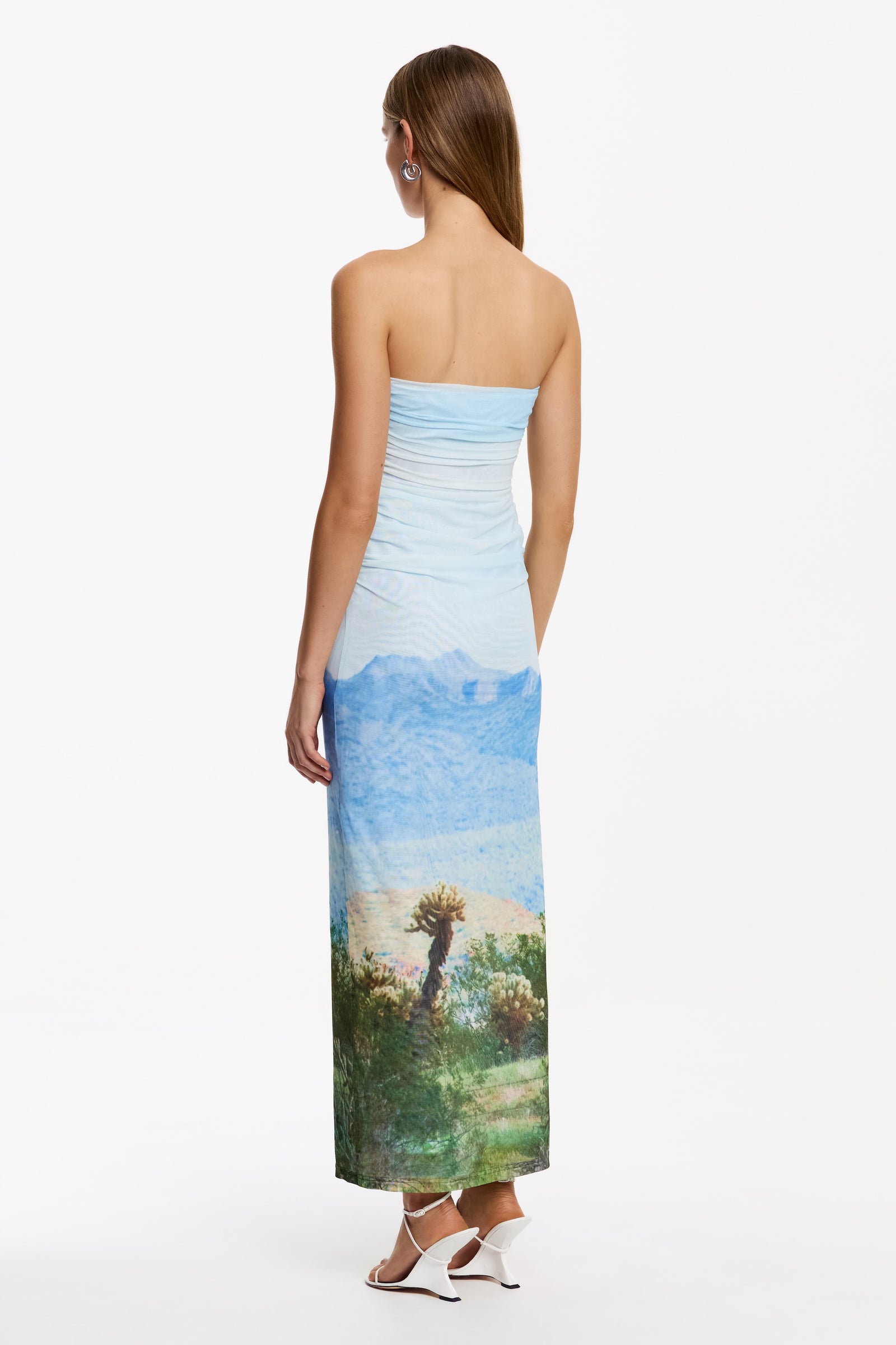 SURA STRAPLESS DRESS