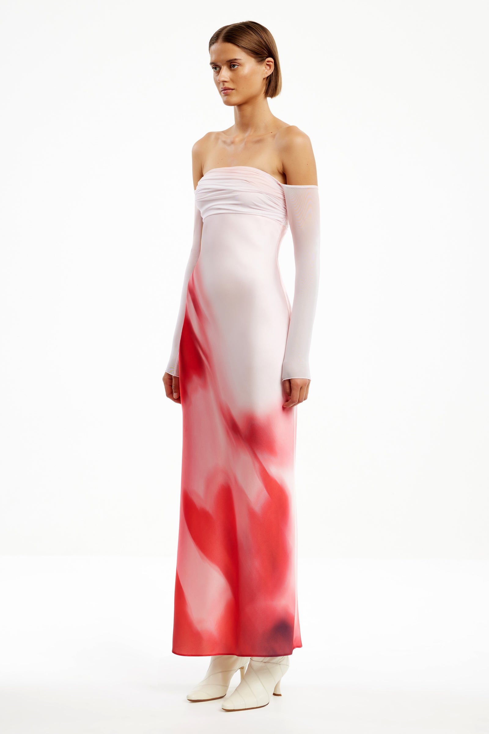 Significant Other Brianna Maxi Dress In Rosewater Haze, Size 10 AU