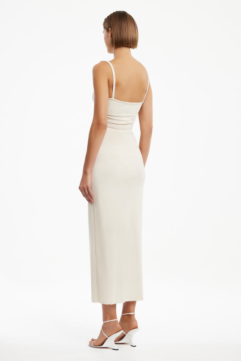 spell seashell strappy midi dress Spell & The Gypsy Seashell Strappy Midi Dress Coral