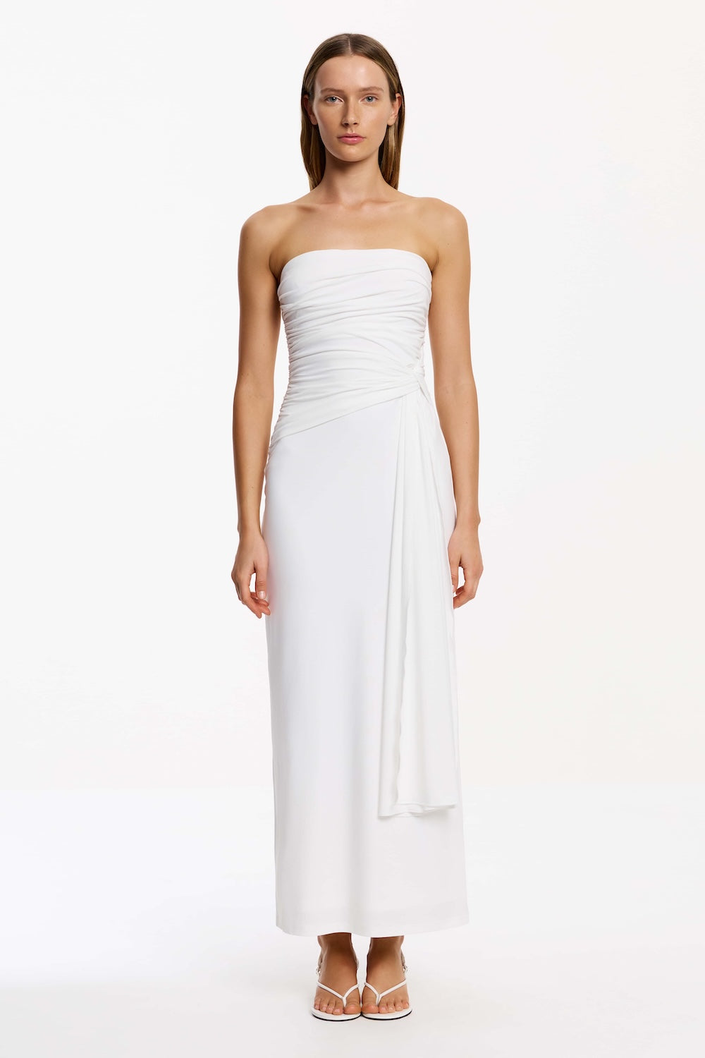 June Strapless Maxi Dress