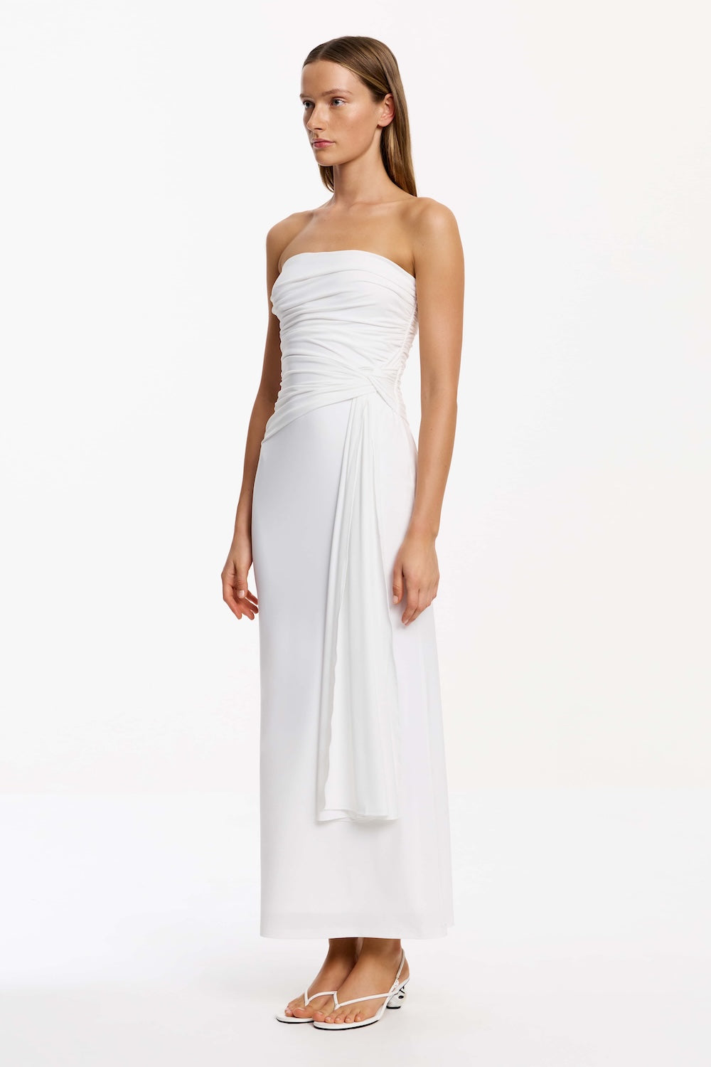 June Strapless Maxi Dress