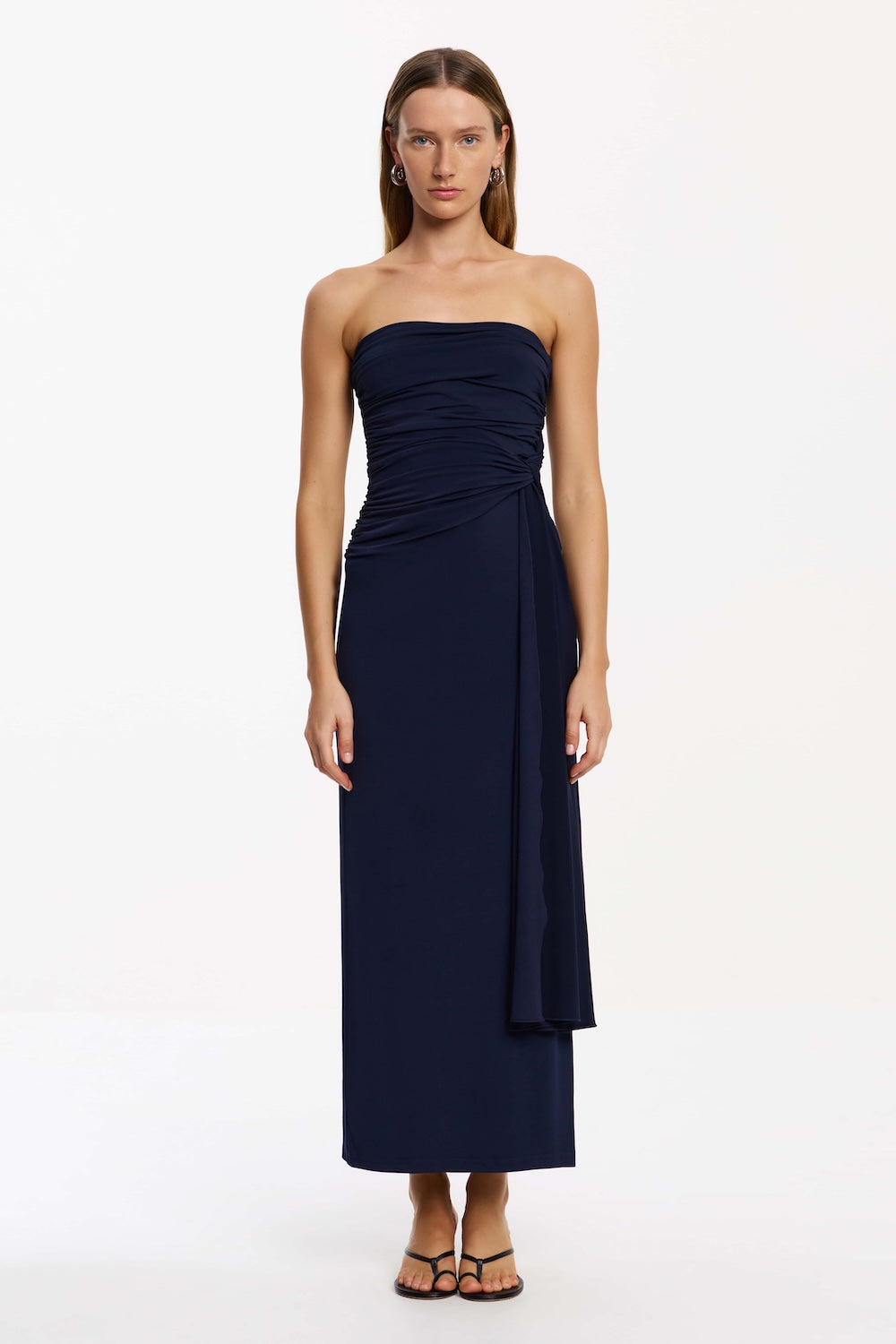 June Strapless Maxi Dress