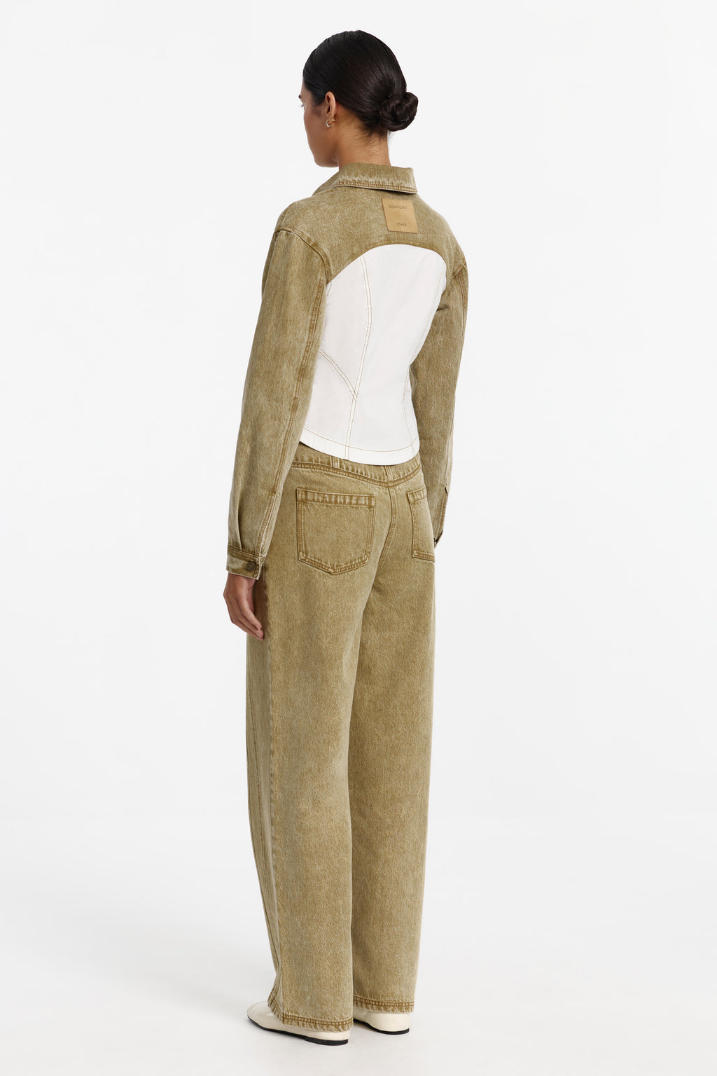 D2-SL260487T-F1_BODICIA_SHIRT_JACKET-MOSSGOLD_SPLICE-3