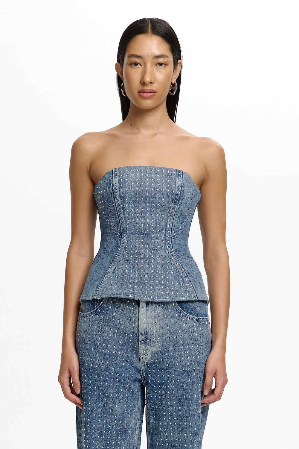 D2-SL260749T_MIRHA_STRAPLESS_TOP-WASHED_METALLIC-1