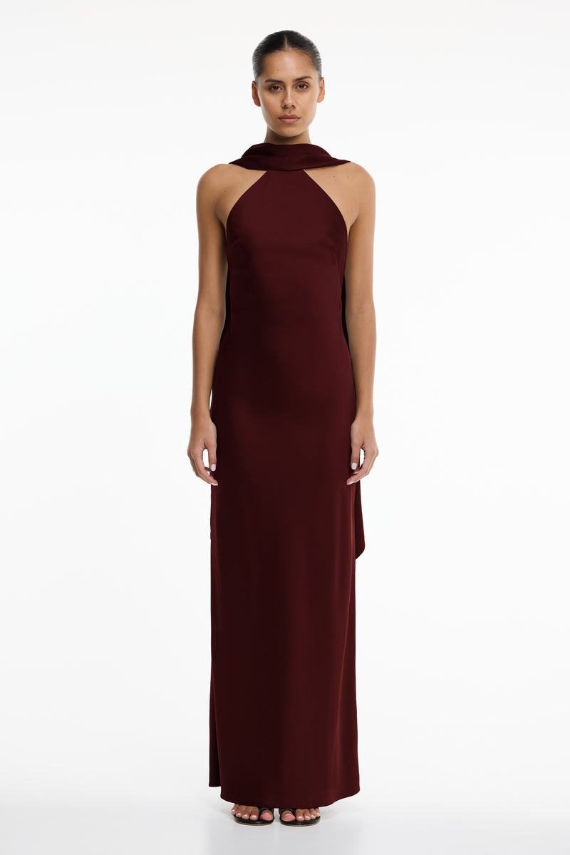LUCILE HALTER MAXI DRESS LUCILE HALTER MAXI DRESS