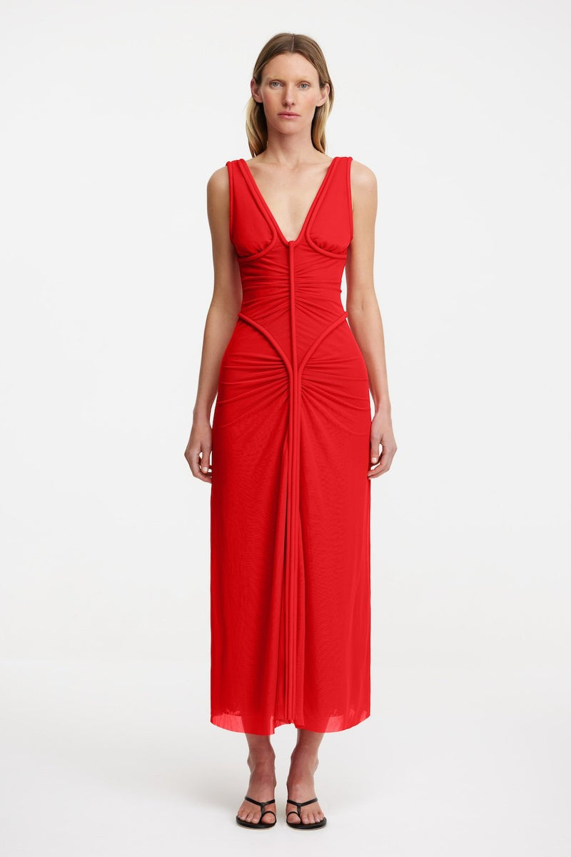 significant other tillie maxi dress Significant Other Tillie Maxi Dress Chilli Size S