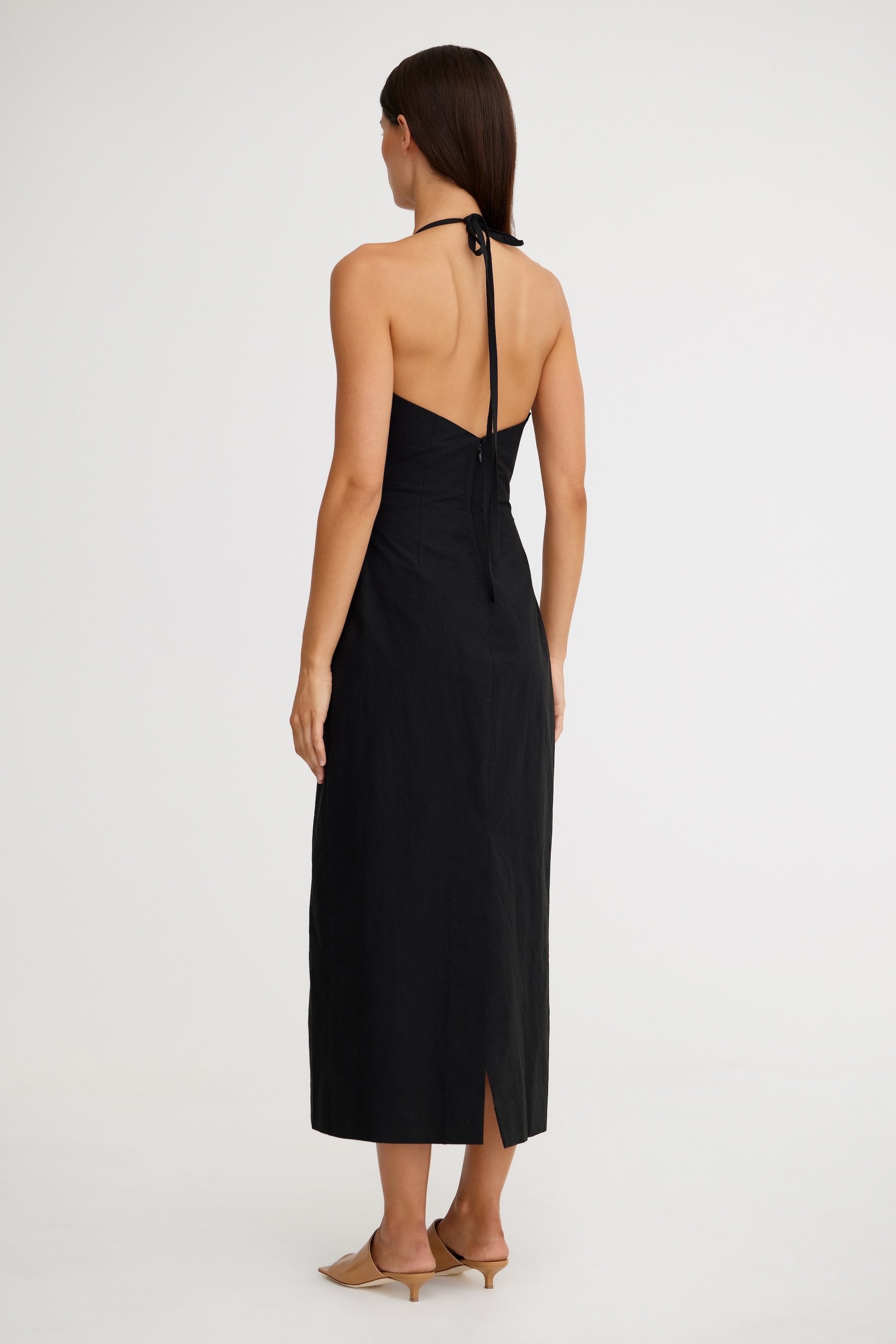 Claire Midi Dress - White